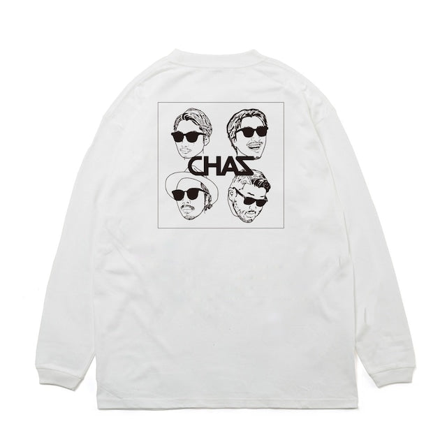 CHASCHAS 1周年記念 ロンT Back print
